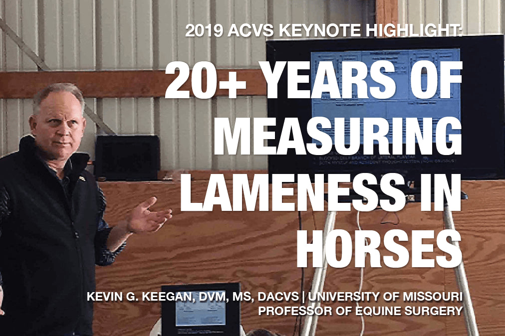 2019 ACVS Keynote Highlight: 20+ Years of Measuring Lameness in Horses