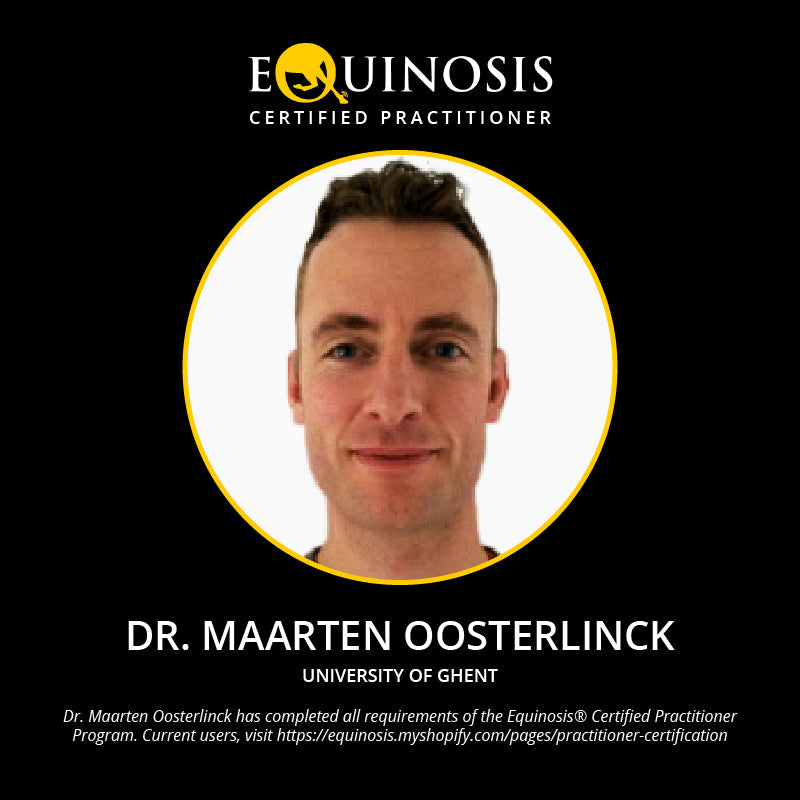 Maarten Oosterlinck, DVM, PhD, Dipl. ECVSMR, Dipl. ECVS of the University of Ghent, Belgium